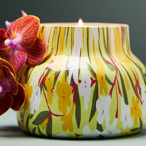 ❤️BUY 5 GET 3 FREE Aloha Orchid Pattern Play Petite Jar Capri Blue 8oz - Picture 5 of 10